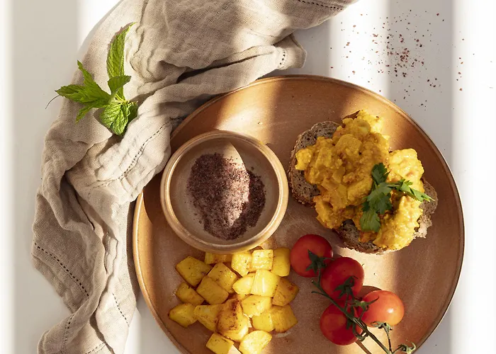 Ethos Vegan Fira, Santorini * 费拉